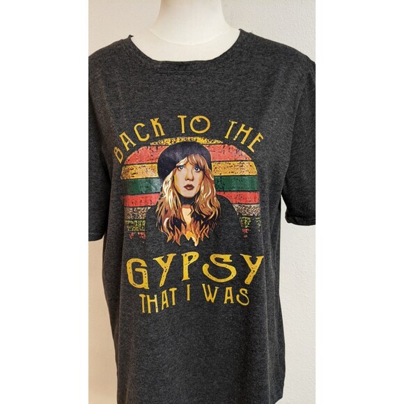 NWOT~Stevie Nicks "Back To The Gypsy That I Was" Cotton Blend Wmn's T-Shirt 2XL - Picture 2 of 6